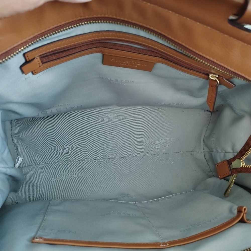 Halston Brown Heritage Shoulder Bag - Picture 3 of 14